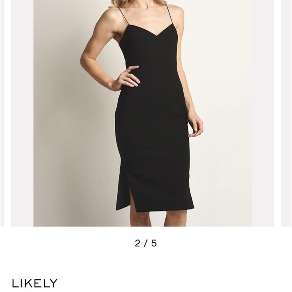 Likely Pink Midi Dress - Picture 8 of 8